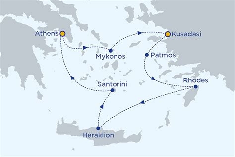 4 day greek island cruise iconic aegean santorini mykonos