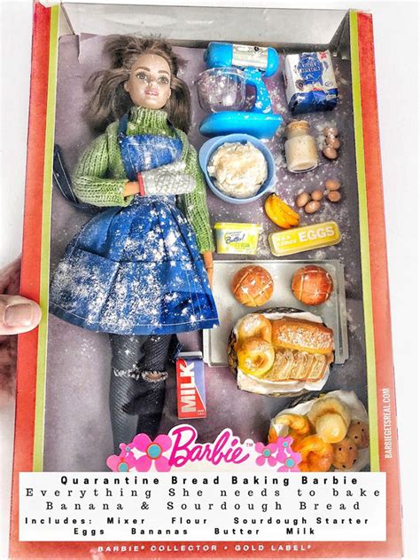 Woman Designs “realistic” Quarantine Themed Barbie Dolls And These Look