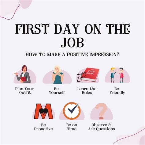 Tips For Your First Day On The New Job Management Guru Management Guru