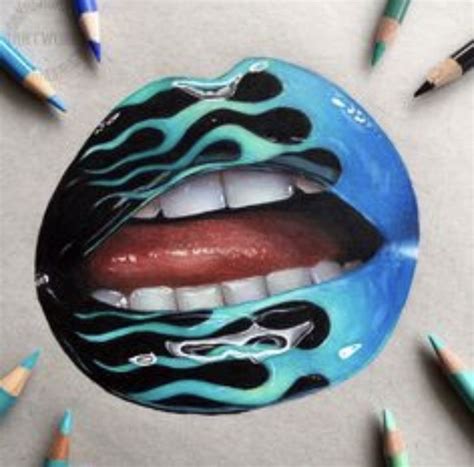 Pin By Charlie Golder On Drawing Ideas Lips Drawing Lip Drawing
