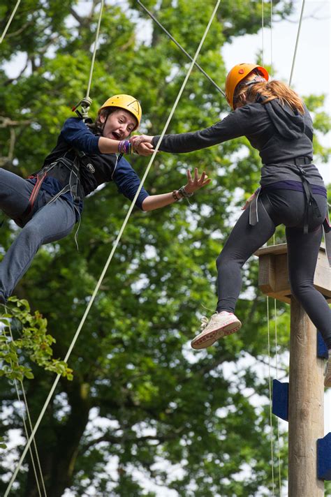 These Campers Are Reaching New Heights Girlguiding Adventure