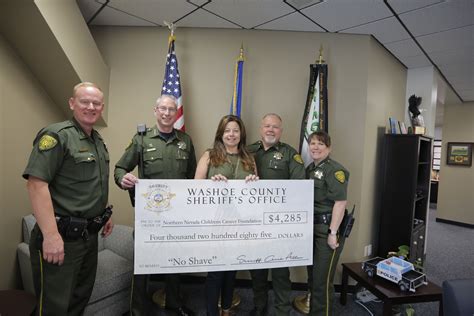 Washoe County Sheriffs Office Staff Raises More Than Four Thousand Dollars For Northern Nevada