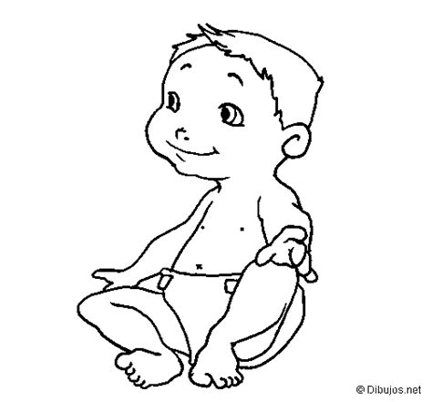 Dibujo de Bebe III para Colorear - Dibujos.net