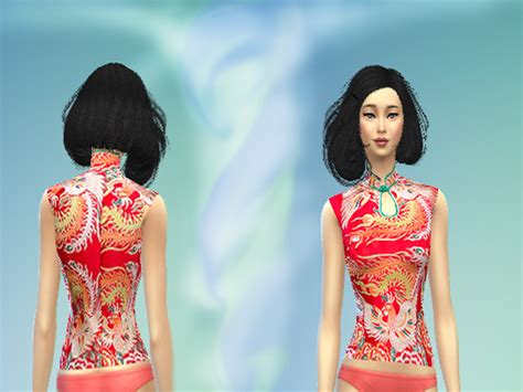 Sims 4 Chinese Top