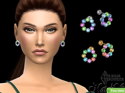 Скачать Сет Multicolor Crystal от Natalis к Sims 4 You Sims