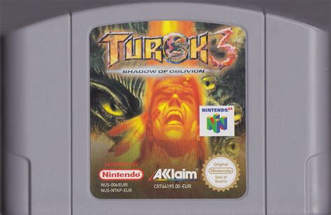 Turok 3 Shadow Of Oblivion Cover Or Packaging Material MobyGames
