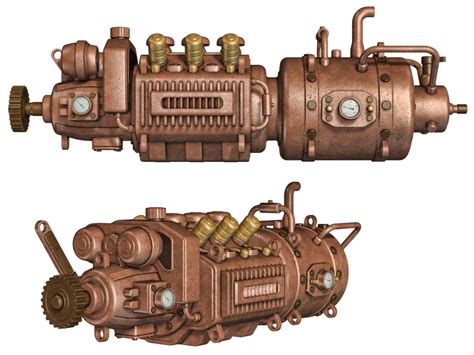 Steampunk Engine By Roys On Deviantart Steampunk