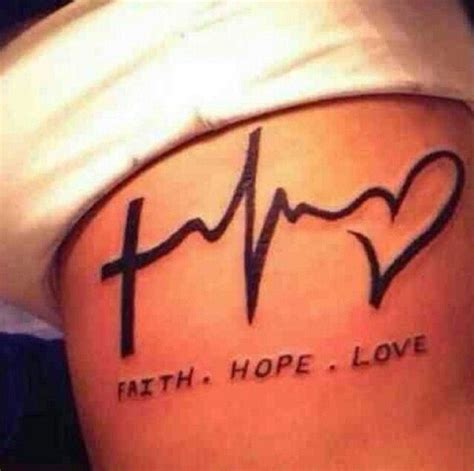 Otra interpretación de este tatuaje es que simbolizan el código de la prisión no ver nada, no oír nada, no. Fe, esperanza y amor | Tatuajes al azar, Tatuajes de amor y Tatuajes cristianos