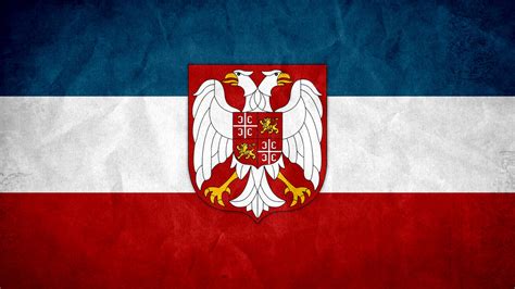 Serbia And Montenegro W Coat Of Arms Grunge Flag By Syndikata Np On