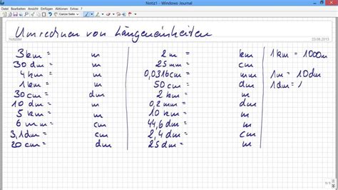 137 cm = 4' & 5.94''. Umrechnung von Längen - YouTube