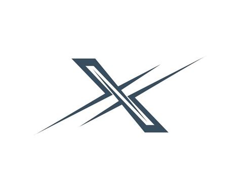 X Letter Logo Template Vector Icon 586024 Vector Art At Vecteezy