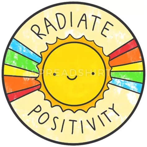 'Radiate Positivity' iPhone Case flexible | Spreadshirt | Positivity stickers, Rainbow stickers ...