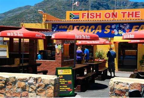 Located in south africa :: Hout Bay Organised: Fish on the Rocks Hout Bay
