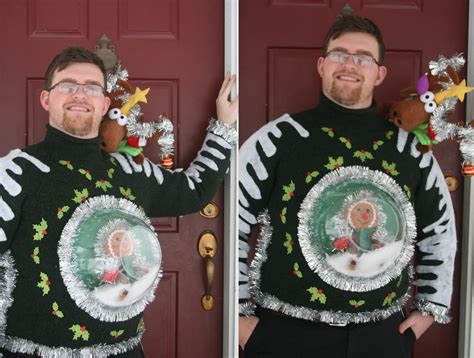 This Snow Globe Sweater Is The Ultimate Ugly Christmas Sweater