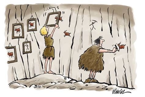 Cave Painting By Penwill Media And Culture Cartoon Toonpool