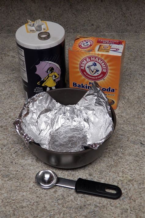 Homemade Silver Cleaner With Aluminum Foil Home And Garden Reference