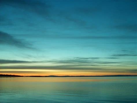 Blue Sunset On The Lake Copyright Free Photo By M Vorel Libreshot