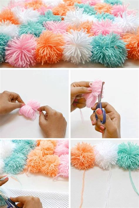 Youll Love To Make A Super Cute Pom Pom Rug The Whoot Diy And
