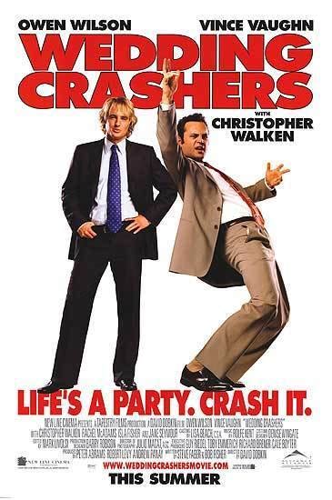 Wedding Crashers Lifes A Party Double Sided Original Movie Poster