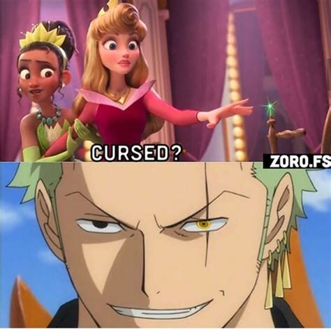 Zoro Is A Princess Immortalartist Japaneseanime Onepiece Funny