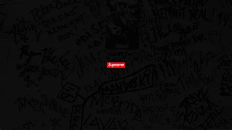 Supreme In Wall With Words Background Hd Supreme Wallpapers Hd