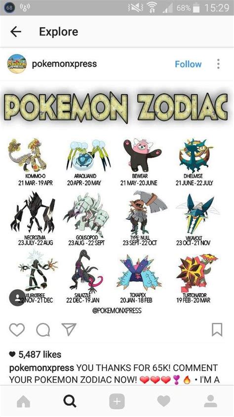 Pokemon Zodiac Pokémon Amino