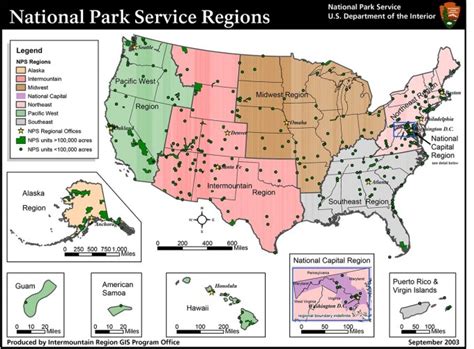National Parks 101 Nps Designations Maps And Stats