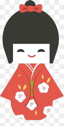 【日本和服娃娃素材】免费下载日本和服娃娃图片大全千库网png