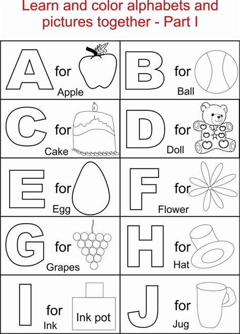 Alphabet Coloring Book Pdf In 2020 Kindergarten Coloring Pages Abc