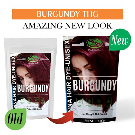 Burgundy Henna Hair Dye L The Henna Guys® L Henna For Hair