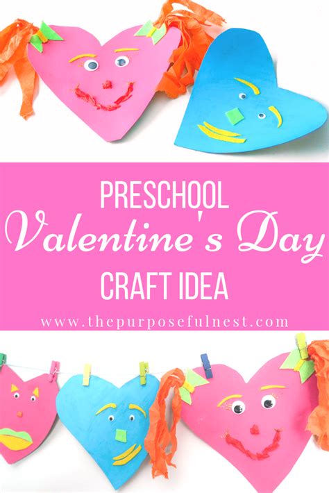 It took a bit more effort than most crafts and activities i share here all of my valentine's printables are here.} which are your favorite valentine's day activities for kids? Valentine's Day Craft Idea for Preschoolers | Valentine ...