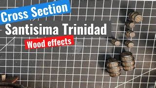 Santisima Trinidad Cross Section Part Wood Effec Doovi