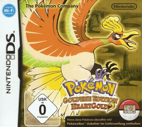 Pokemon Heartgold Version Boxarts For Nintendo Ds The Video Games Museum