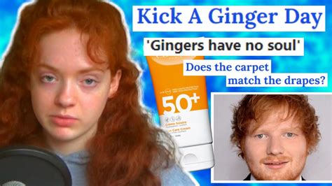 The Struggles Of Being Ginger Youtube