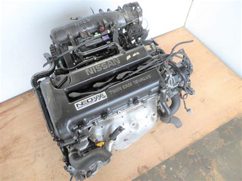Jdm Nissan Sr20 Neo Vvl Dohc 20l Engine 5 Speed Manual Trans Jdm