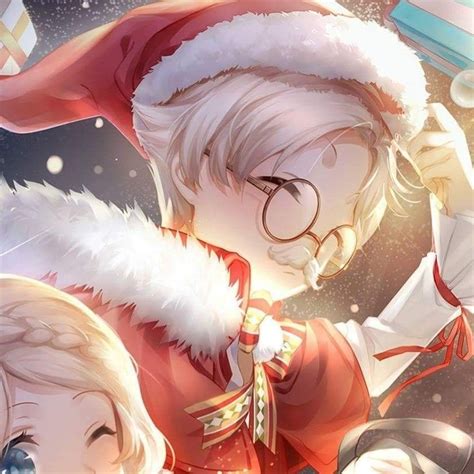 Cute christmas anime pfp Аниме Рождество фото картинки и