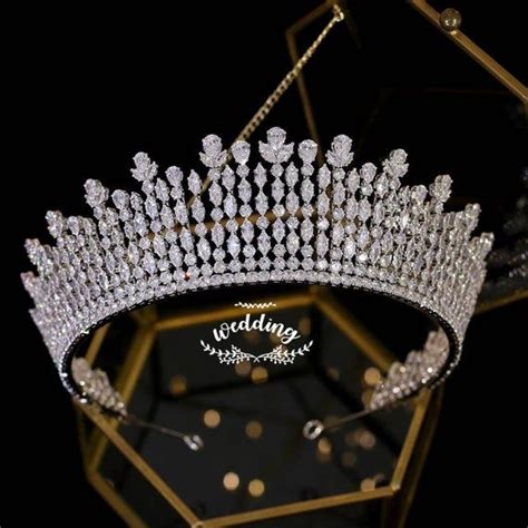 Swarovski Crystal Bridal Tiara Wedding Hair Accessories For Etsy In
