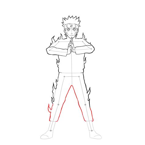 How To Draw Naruto Nine Tails Mode
