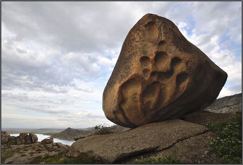 Giant Boulders On The Shores Of Lake Dubygalinskoe · Kazakhstan Travel