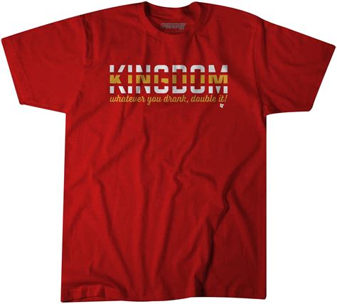 Kansas city chiefs gear cheap. Kansas City Chiefs fans need BreakingT's new 'Kingdom' gear