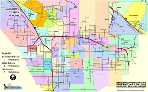 District Map Sbcusd Facilities