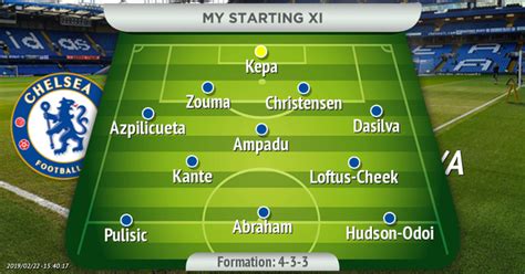 Browse the online shop for chelsea fc products and merchandise. Three ways Chelsea could line-up in 2020 as appeal over ...