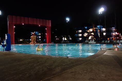 Enjoy a night away in a historic 5* hotel. The Pools at Disney's All-Star Movies Resort