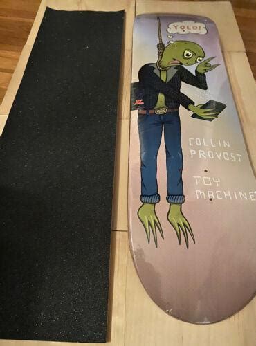 Toy Machine Skateboard Deck Collin Provost 825 X 3175 With Grip