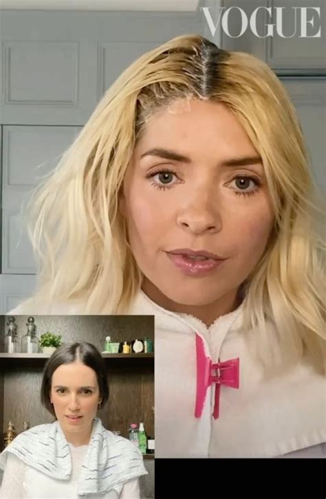 Holly Willoughby Shares Her Biggest Hair Disasters As She Does Her Roots At Home Mirror Online