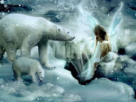 Beautiful Winter Fairies And Angels Cynthia Selahblue Cynti19