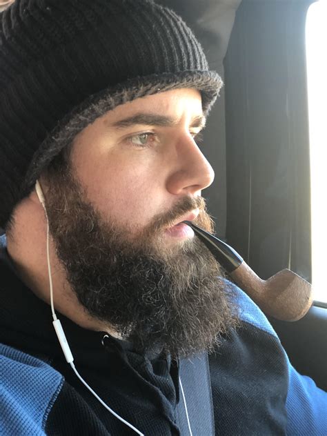 Beard And One Of My Pipes On A Cold Morning Rbeards