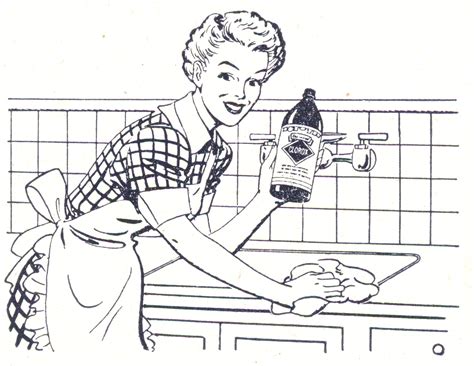 Clean With Clorox Retro Images Vintage Life Vintage Housewife