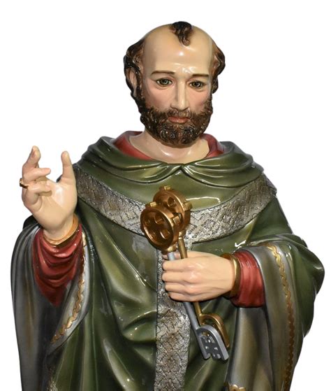 Saint Peter The Apostle 45 Inch Indoor And Outdoor Large Statue The