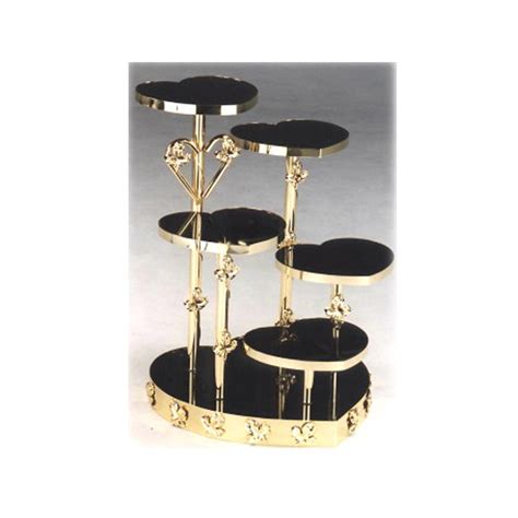 Five Tier Cascading Wedding Cake Stands Taiwantrade